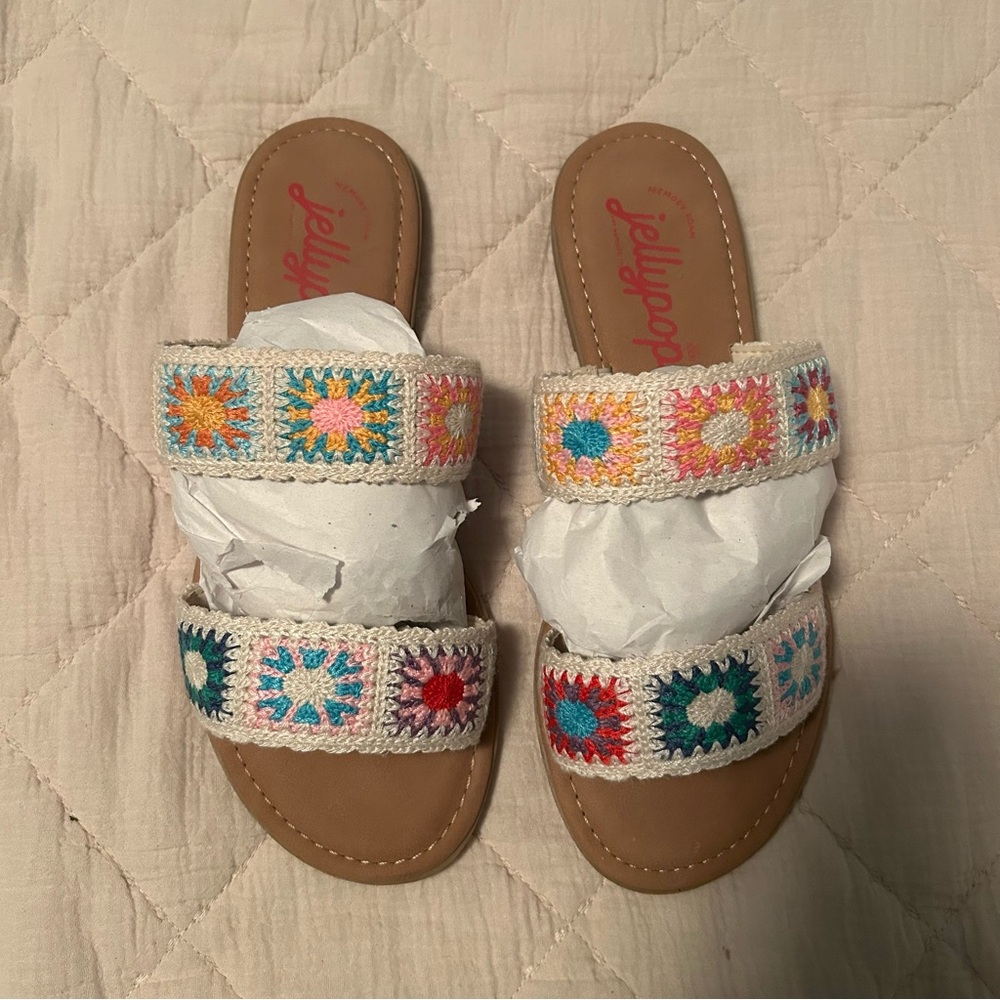 Crochet Slide Sandals